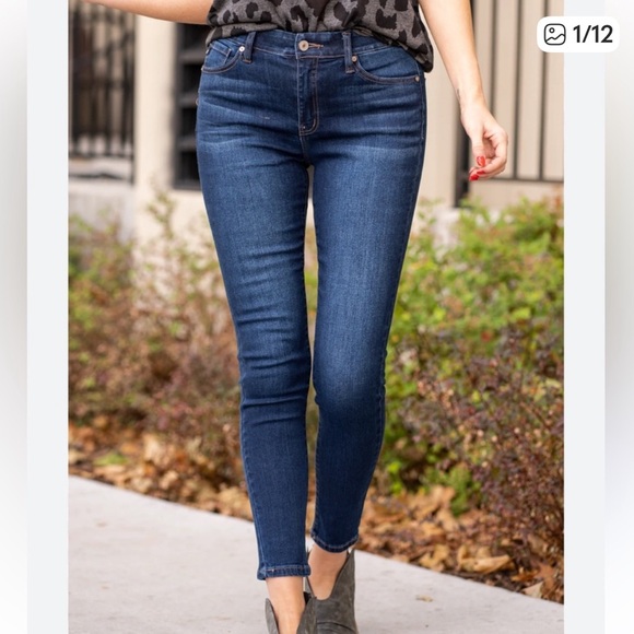 KanCan Denim - KanCan Deep Blue Skinny Jeans